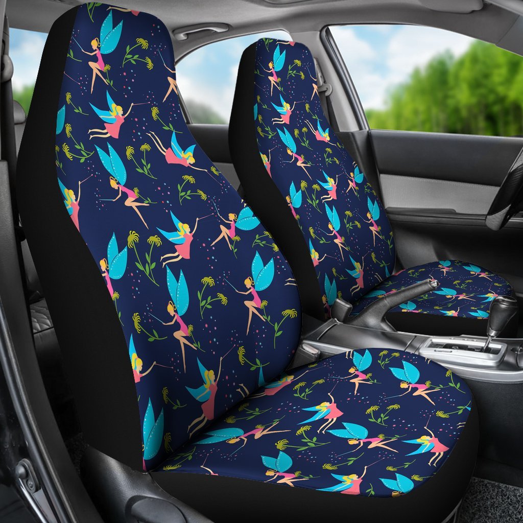 Fairy Pattern Print Universal Fit Car Seat Cover-grizzshop