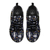 Family Sloth Print Pattern Black Sneaker-grizzshop