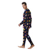 Fantasy Food Planets Print Pattern Men's Pajamas-grizzshop