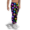 Fantasy Planets In Space Universe Print Pattern Men's Leggings-grizzshop