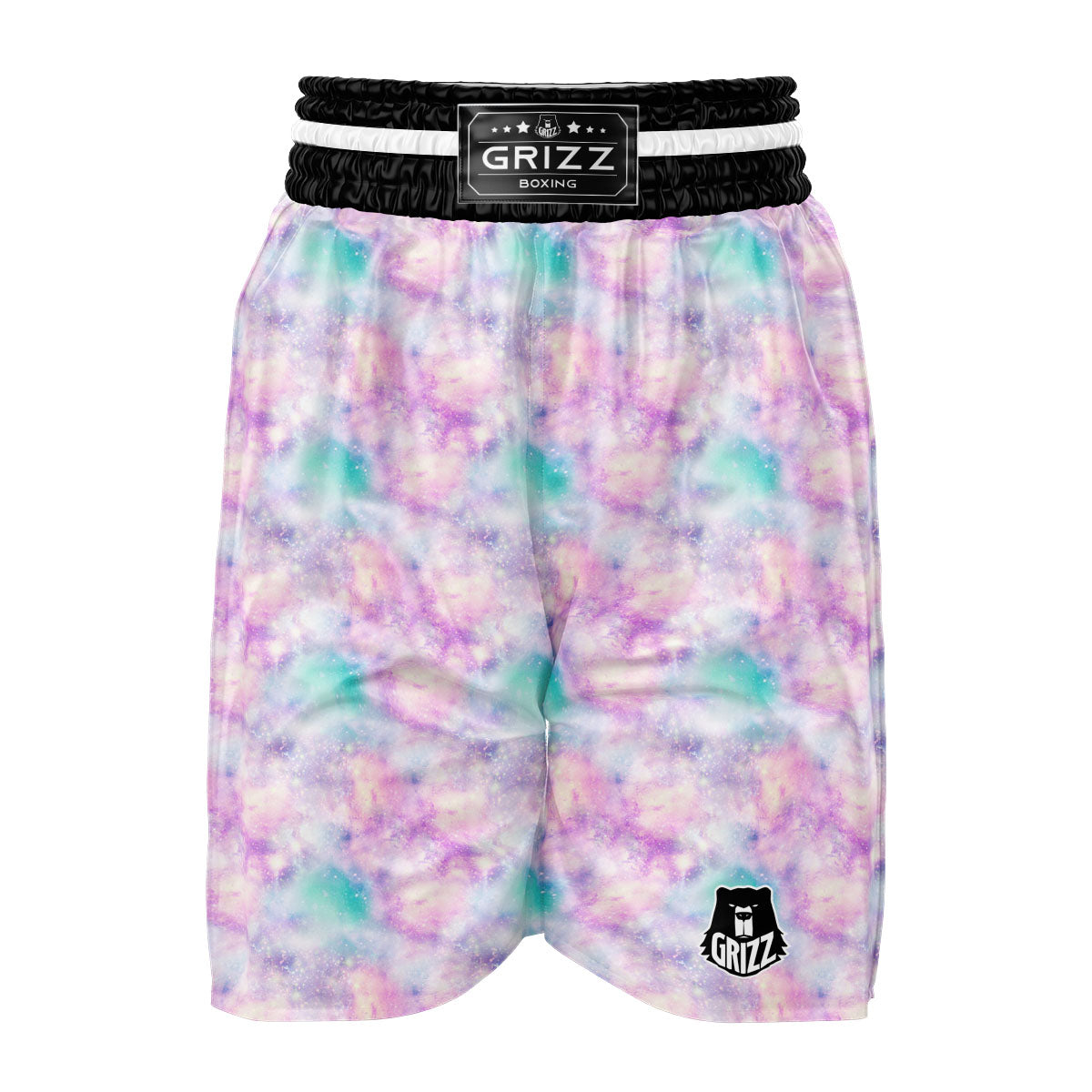 Fantasy Star Print Pattern Boxing Shorts-grizzshop