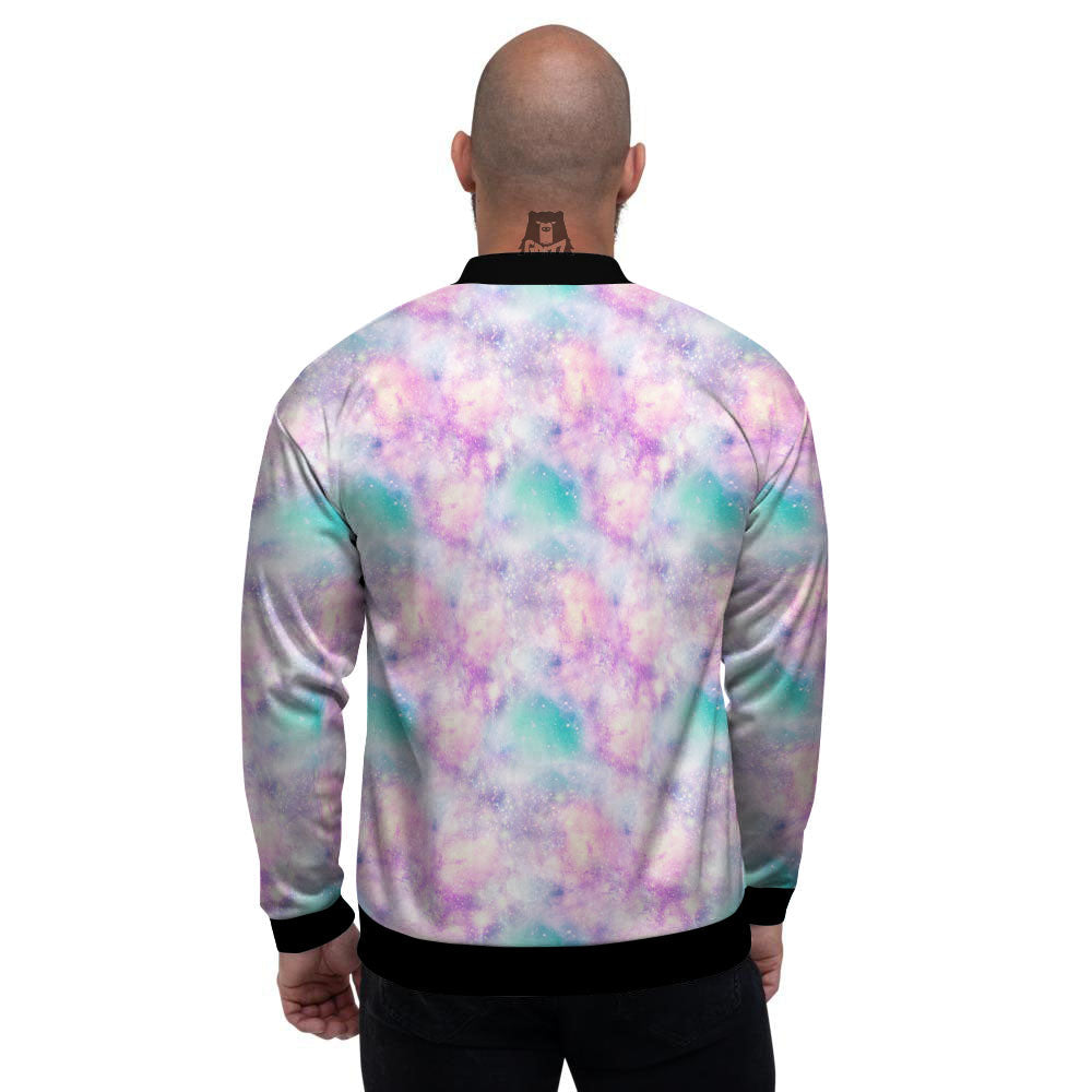 Fantasy Star Print Pattern Men's Bomber Jacket-grizzshop