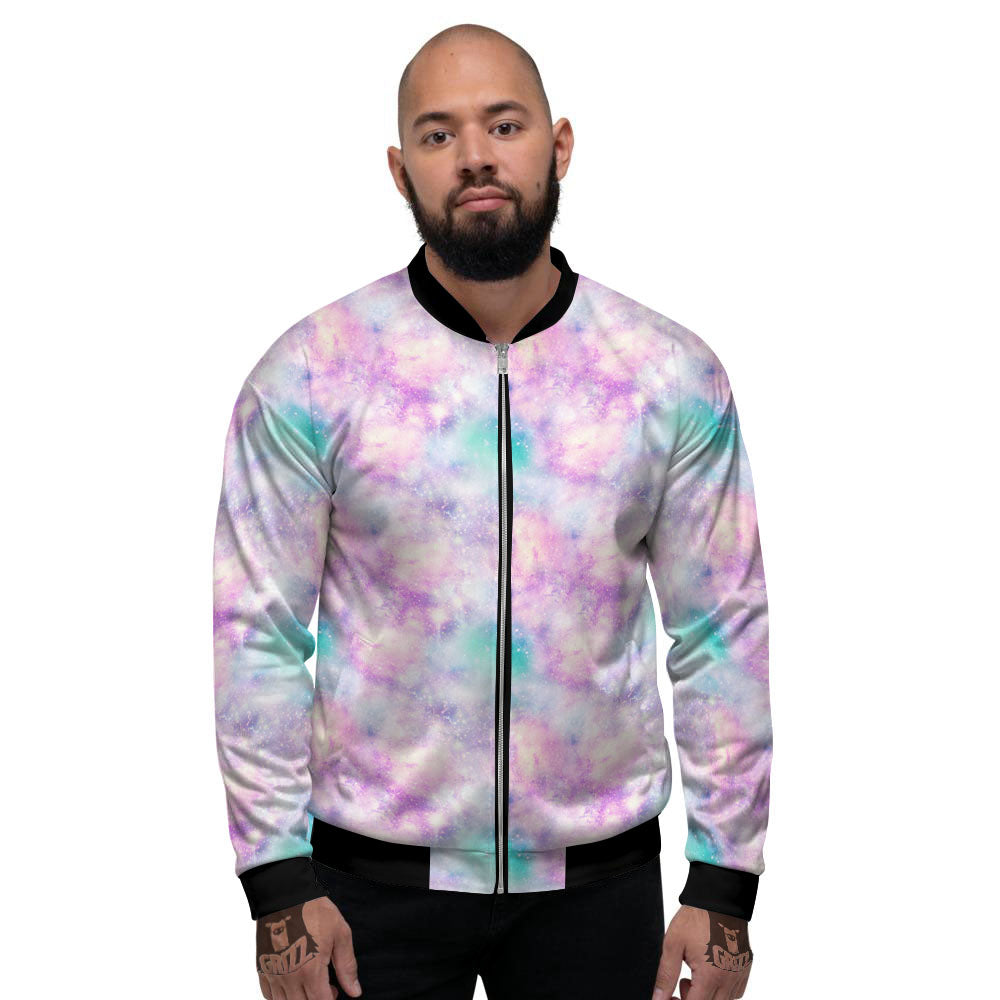 Fantasy Star Print Pattern Men's Bomber Jacket-grizzshop