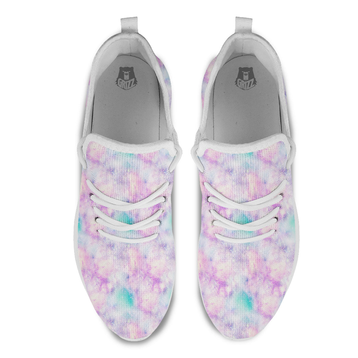 Fantasy Star Print Pattern White Athletic Shoes-grizzshop