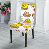 Farm Chicken Hen Chick Pattern Print Chair Cover-grizzshop