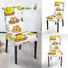 Farm Chicken Hen Chick Pattern Print Chair Cover-grizzshop