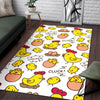 Farm Chicken Hen Chick Pattern Print Floor Mat-grizzshop