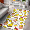 Farm Chicken Hen Chick Pattern Print Floor Mat-grizzshop