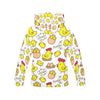 Farm Chicken Hen Chick Pattern Print Women Pullover Hoodie-grizzshop