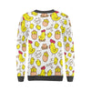 Farm Chicken Hen Chick Pattern Print Women's Sweatshirt-grizzshop