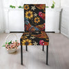 Farm Chicken Hen Flower Pattern Print Chair Cover-grizzshop