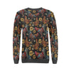 Farm Chicken Hen Flower Pattern Print Women's Sweatshirt-grizzshop