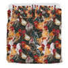 Farm Chicken Hen Pattern Print Duvet Cover Bedding Set-grizzshop