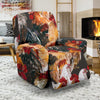 Farm Chicken Hen Pattern Print Recliner Cover-grizzshop