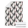 Farm Chicken Pattern Print Blanket-grizzshop