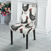 Farm Chicken Pattern Print Chair Cover-grizzshop