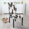 Farm Chicken Pattern Print Chair Cover-grizzshop