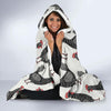 Farm Chicken Pattern Print Hooded Blanket-grizzshop