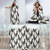 Farm Chicken Pattern Print Hooded Blanket-grizzshop