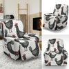 Farm Chicken Pattern Print Recliner Cover-grizzshop