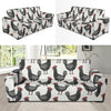 Farm Chicken Pattern Print Sofa Covers-grizzshop