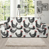 Farm Chicken Pattern Print Sofa Covers-grizzshop