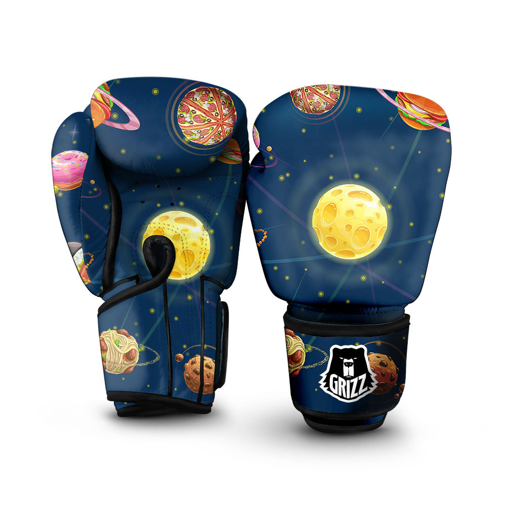 Fast Food Planets Set Print Boxing Gloves-grizzshop