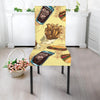 Fastfood Pattern Print Chair Cover-grizzshop