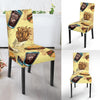 Fastfood Pattern Print Chair Cover-grizzshop