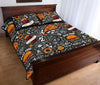 Fastfood Print Pattern Bed Set Quilt-grizzshop