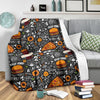 Fastfood Print Pattern Blanket-grizzshop