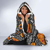 Fastfood Print Pattern Hooded Blanket-grizzshop