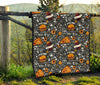 Fastfood Print Pattern Quilt-grizzshop