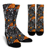 Fastfood Print Pattern Unisex Crew Socks-grizzshop