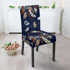 Feather Dream Catcher Blue Boho Chair Cover-grizzshop