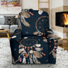 Feather Dream Catcher Boho Recliner Cover-grizzshop