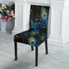 Feather Peacock Pattern Print Chair Cover-grizzshop