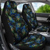 Feather Peacock Pattern Print Universal Fit Car Seat Cover-grizzshop