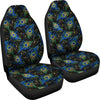 Feather Peacock Pattern Print Universal Fit Car Seat Cover-grizzshop