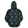 Feather Peacock Pattern Print Women Men Pullover Hoodie-grizzshop