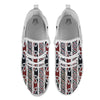 Fence Maori Print White Athletic Shoes-grizzshop