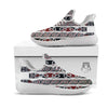 Fence Maori Print White Athletic Shoes-grizzshop