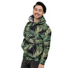 Fern Leaf Tropical Print Pattern Men's Hoodie-grizzshop