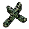 Fern Leaf Tropical Print Pattern Muay Thai Shin Guards-grizzshop