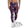 Festival Halloween Print Pattern Men's Leggings-grizzshop