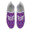 Festival Mardi Gras Print Pattern White Athletic Shoes-grizzshop