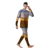 Field Sunrise Print Men's Pajamas-grizzshop