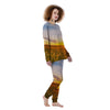 Field Sunrise Print Women's Pajamas-grizzshop