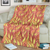 Fire Flame Pattern Print Blanket-grizzshop