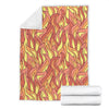 Fire Flame Pattern Print Blanket-grizzshop